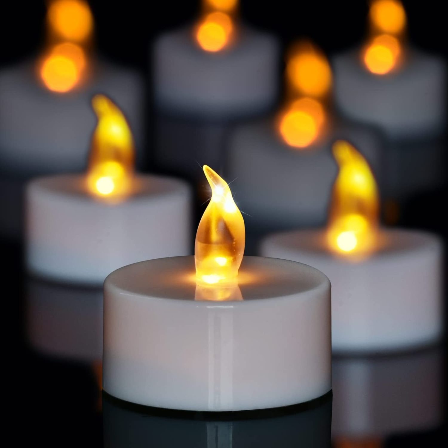 Flameless Battery Votive Flickering Electric LED Candle