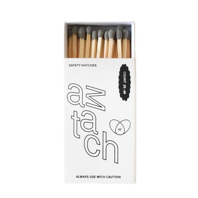 Custom Personalized Candles Cigarettes Matchsticks Collection Customized Matchbox With Matches