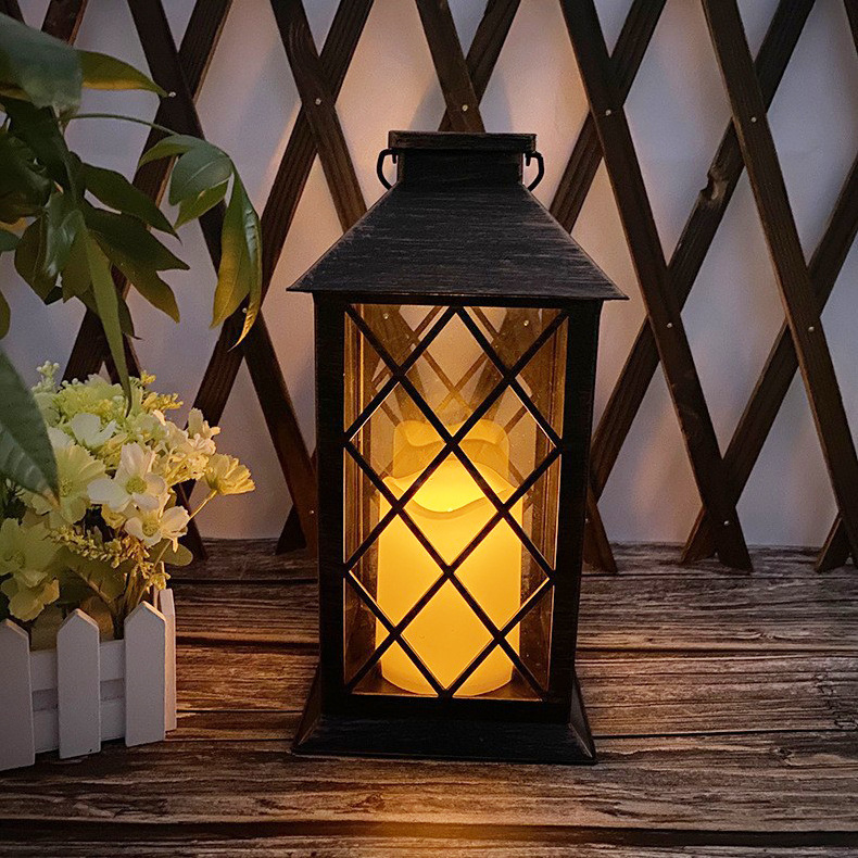 Farmhouse White Holder Decorative Candle Lantern