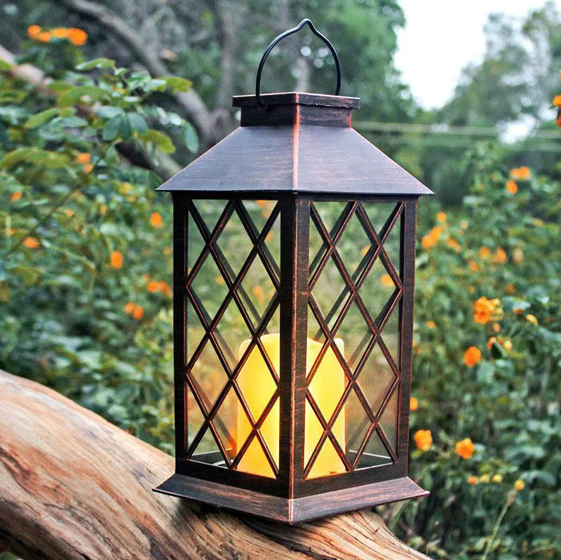 Farmhouse White Holder Decorative Candle Lantern