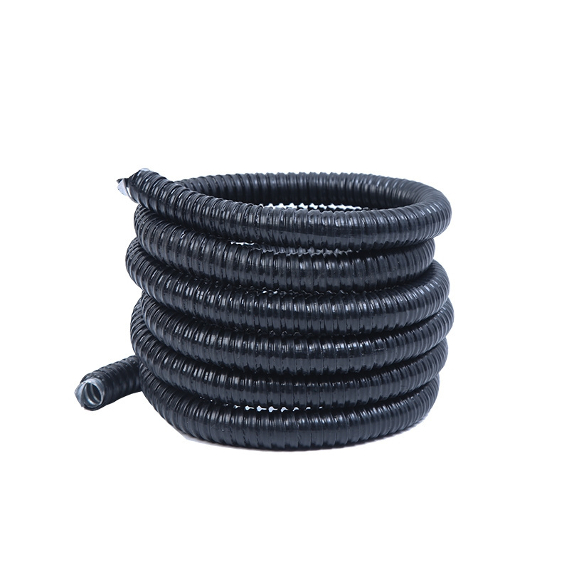 3/8 Inch 7.1*0.18mm Electrical Metal Corrugated Hose PVC Coated Galvanized Steel Flexible Conduit