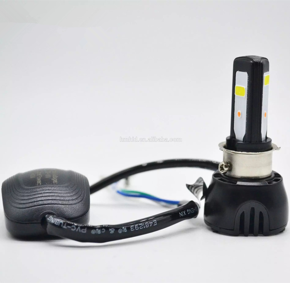 Super Bright 3 Sides LED RTD M:02G 40W 4400LM LED Headlight Bulb For Motorcycle With Universal Socket