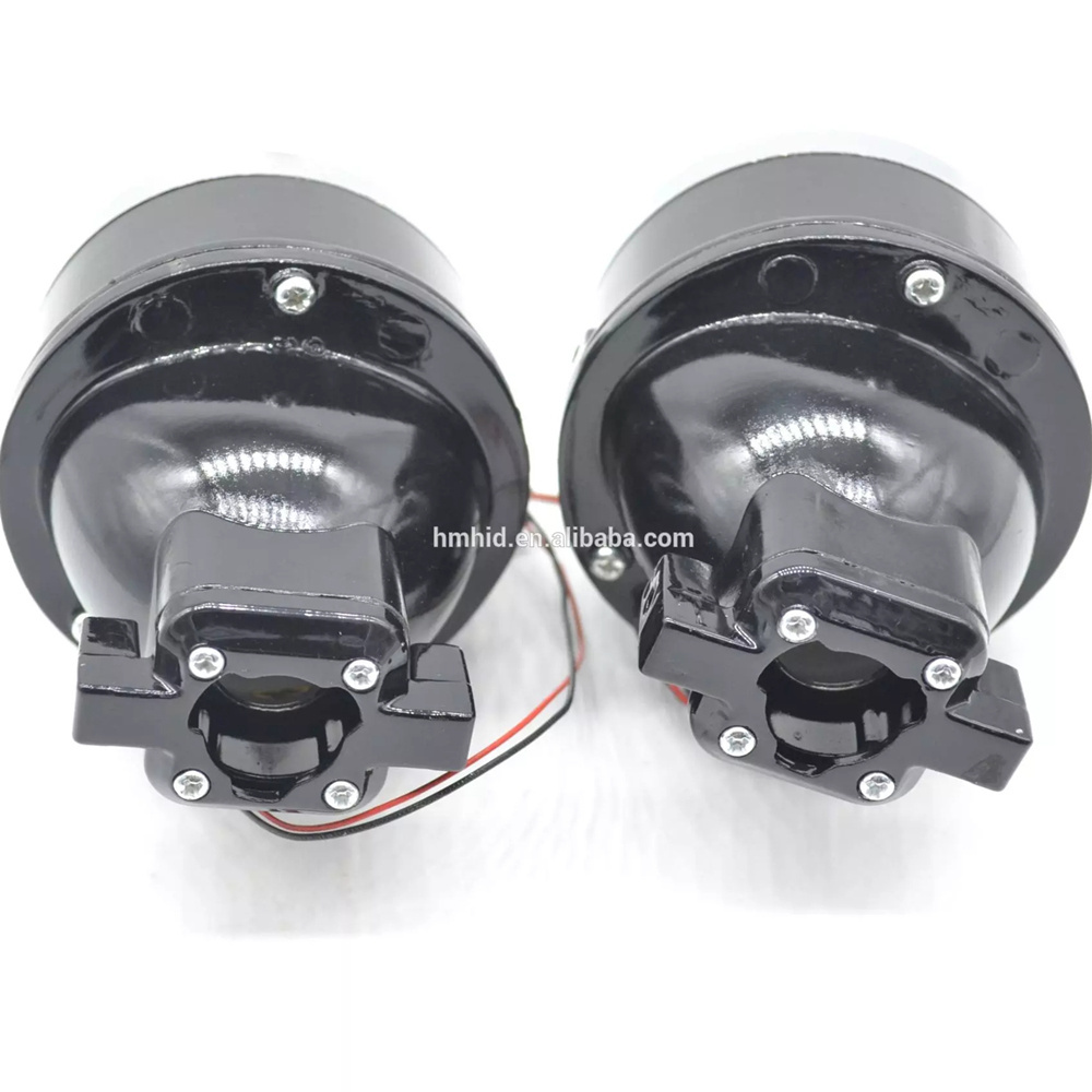 Hot Selling Auto lighting system Headlight 3 inch Bi-Xenon Fog lens Car Light HID Projector Lens use H11 HID Xenon Bulb