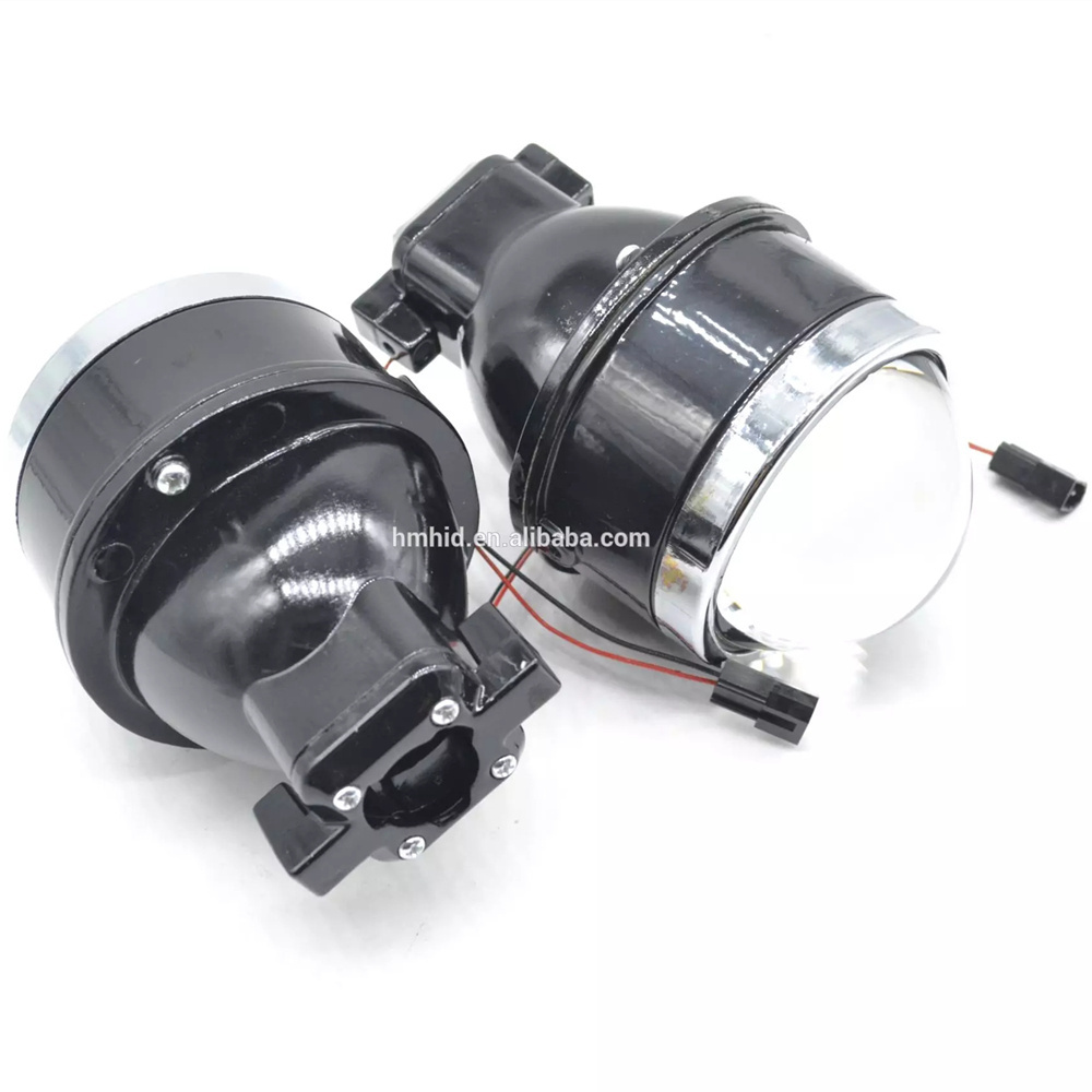 Hot Selling Auto lighting system Headlight 3 inch Bi-Xenon Fog lens Car Light HID Projector Lens use H11 HID Xenon Bulb