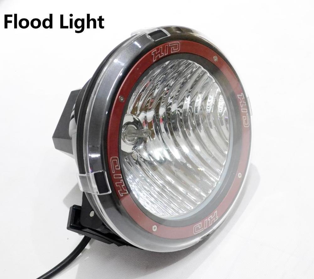 100W 9inch H3 HID Driving light Spot Flood HID Xenon Driving Light for Truck ATV