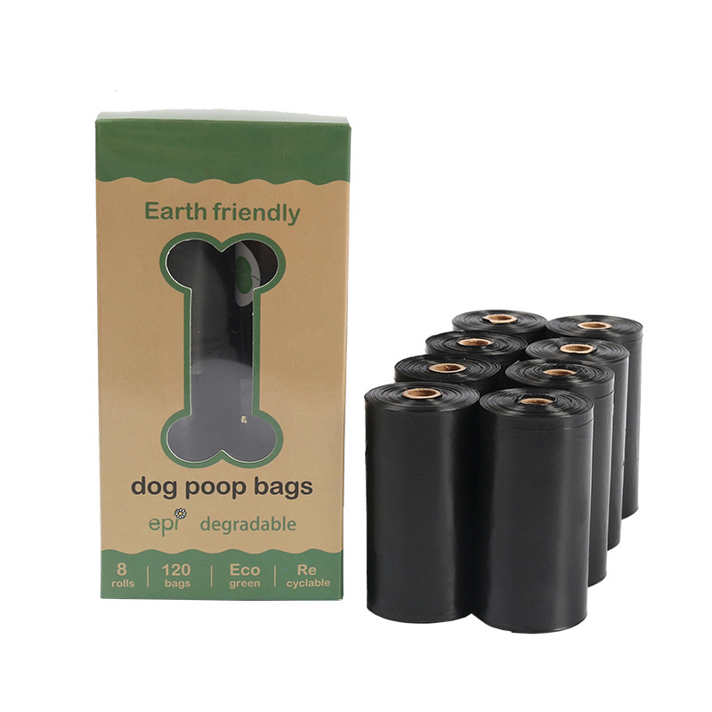 Pet Supplies Accessories Compostable Eco Friendly Custom Printed Leakproof Disposable Poo Bag Dog Poop Bags