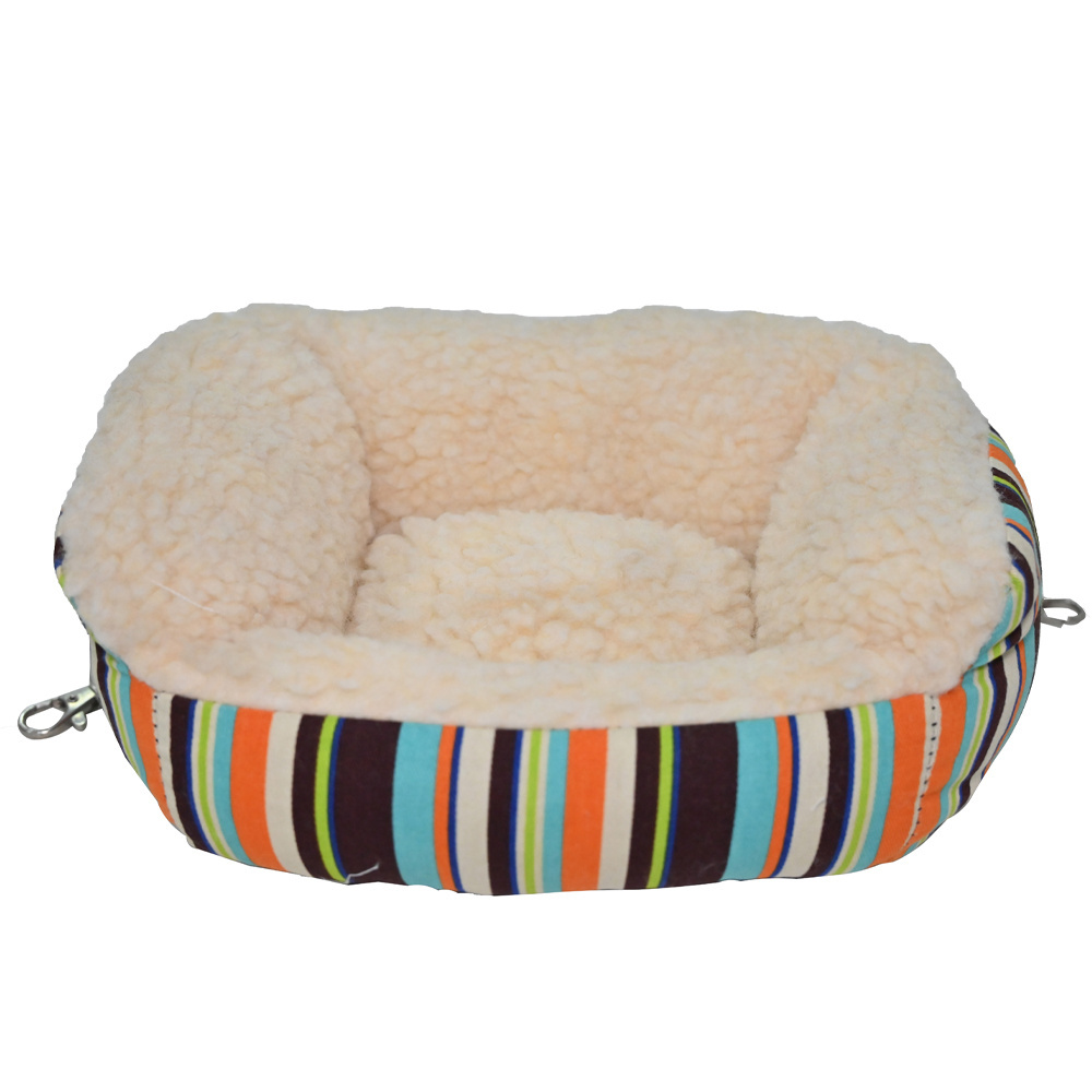 Pet Supplies Winter Plaid Pet Nest Small Round Nest Cat Den Dog Kennel Bed