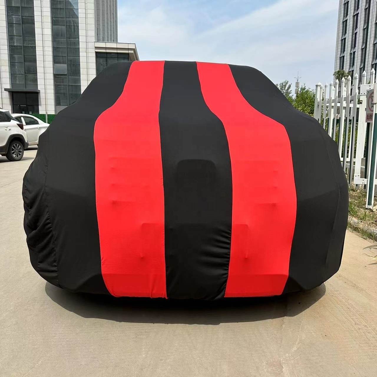 Heavy Duty Hail Car Covers Inflatable Hail Proof Car Cover with Multi-layer Fabric Padded Car Cover Hail