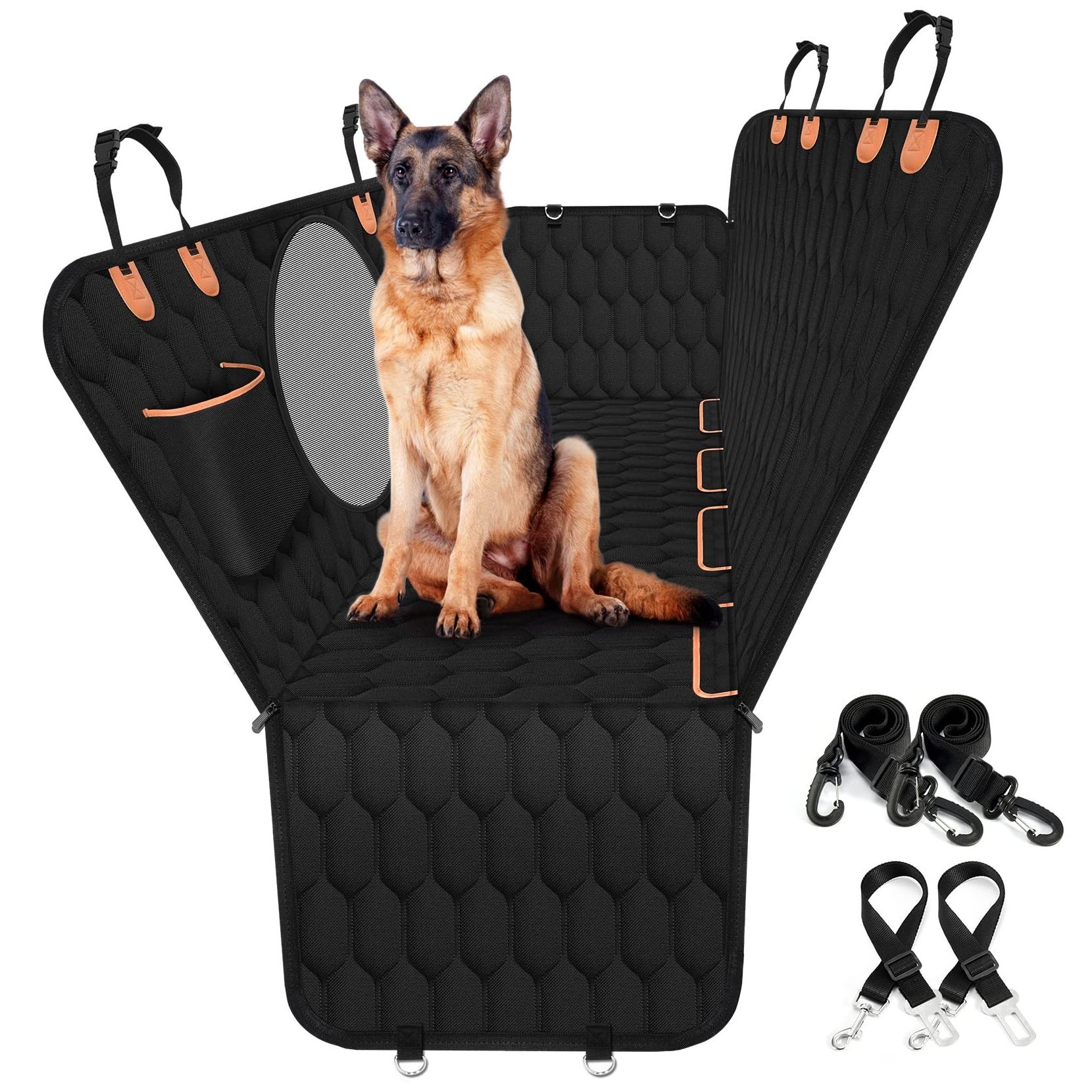 Active Dog Pet Waterproof Hammock Nonslip Durable Soft Back Car Seat Cover For Cars For Dogs