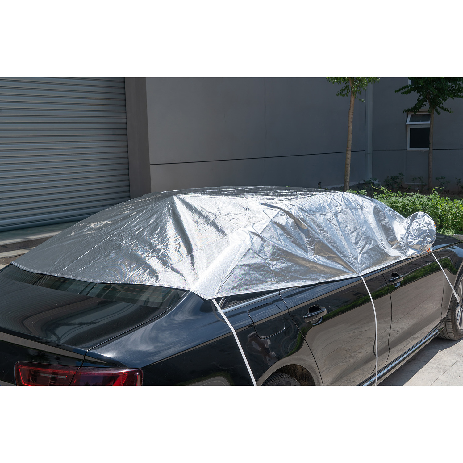 Portable Full Automatic Car Roof Cover UV Protection Sun Shade