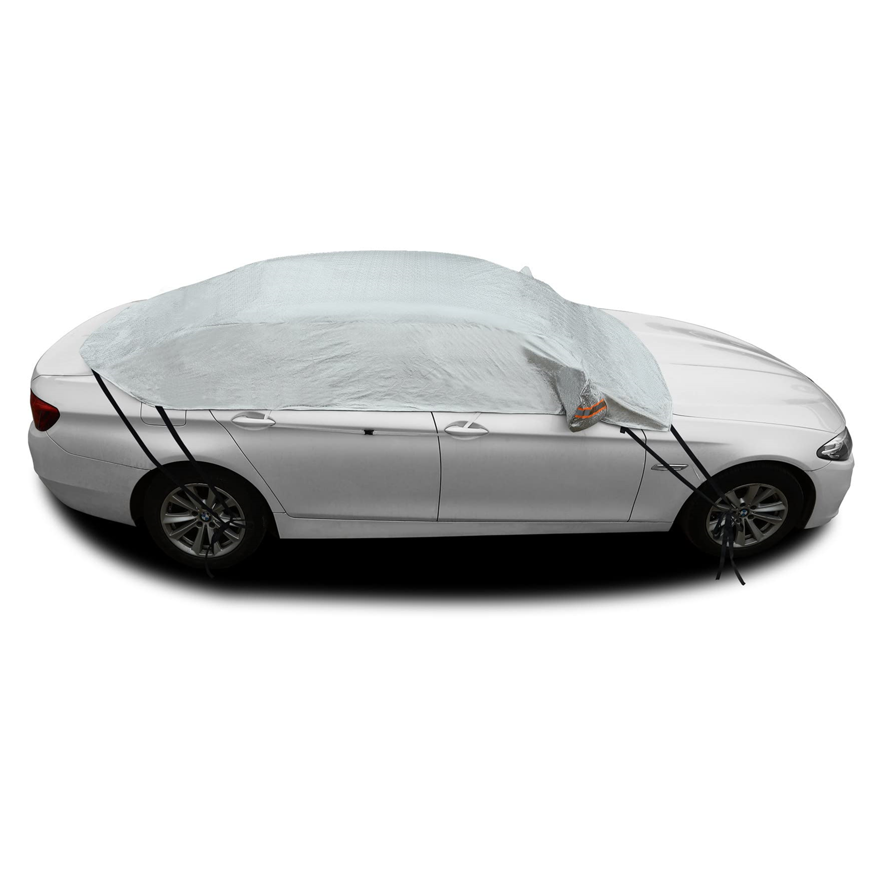 Car half Cover.Cover Anti Snow Frost Ice Shield Dust Protector Heat Sun Shade