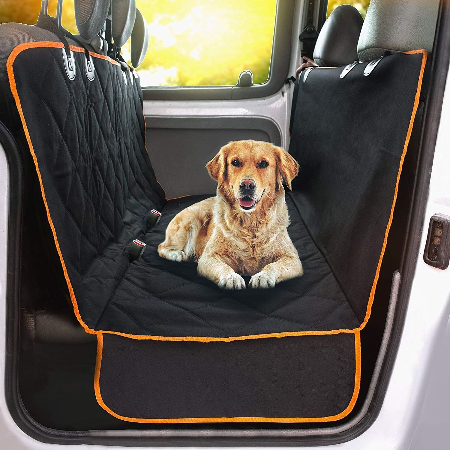 Factory Supply Non-slip Quilted Pet Travel Waterproof Eco Friendly Dog Pet Car Seat Cover For Car