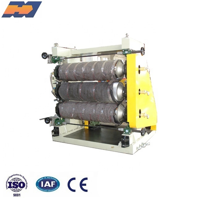 Factory price plastic sheet calender machine 3-roll calender machinery