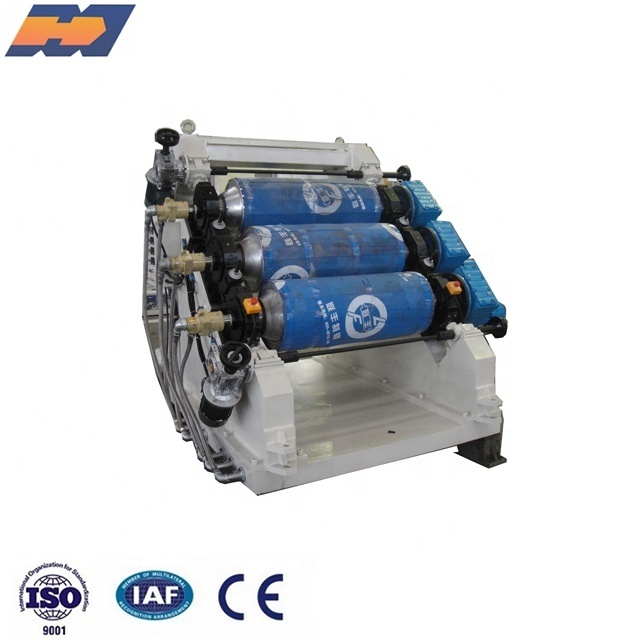 Factory price plastic sheet calender machine 3-roll calender machinery