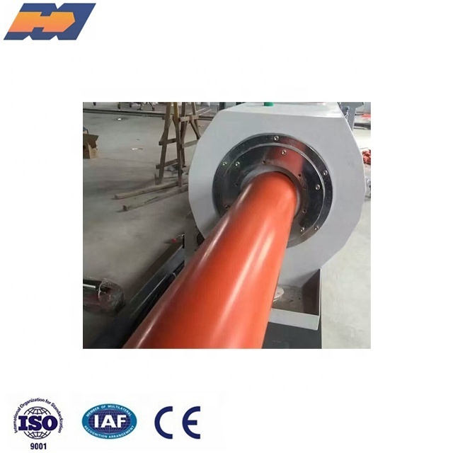 MPP cable protection pipe making machines modified polypropylene PE  pipe extruder Huaming machinery plastic extruder