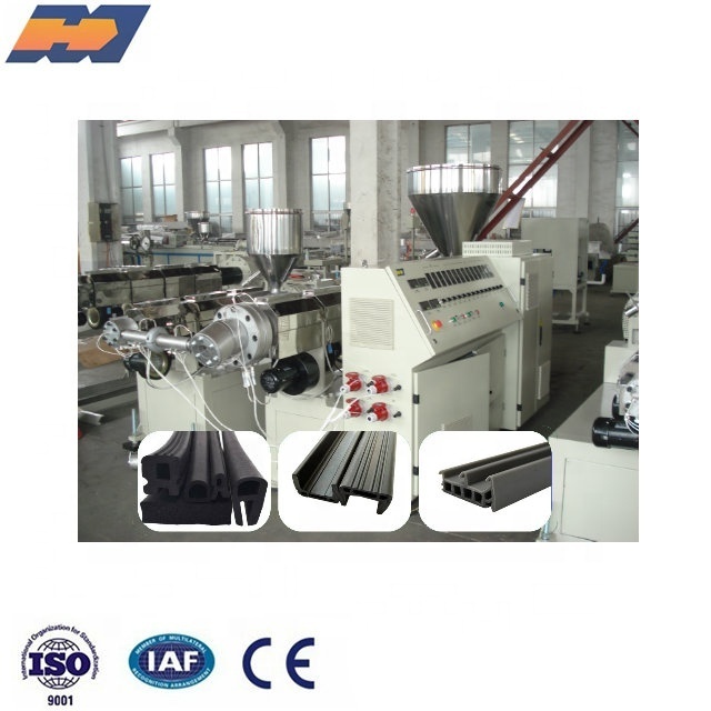 PVC Rubber Seals Making Machine EPDM Sealing Strip Extruder Machine