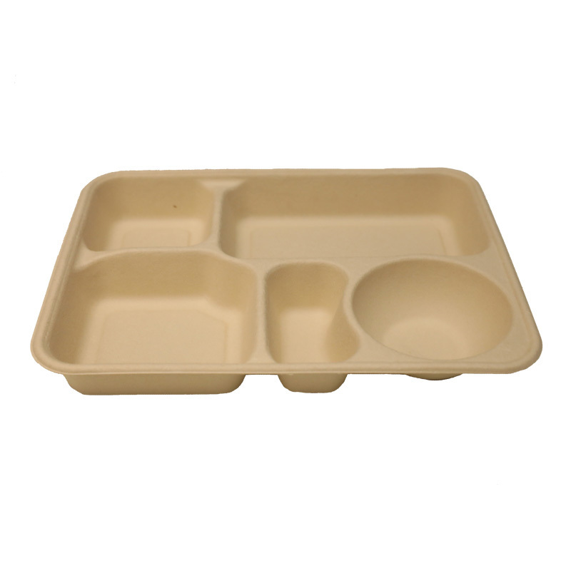 Biodegradable Takeaway Food Containers Takeout Dinner Box 2023 Hot Selling Compostable Disposable Sandwich Box Frozen Bread