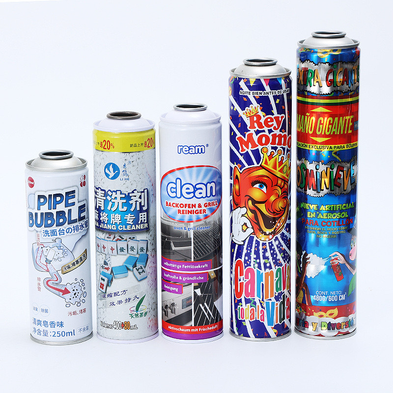 Fashion design gas can air freshener butane gas make your own brand tinplate aerosol can