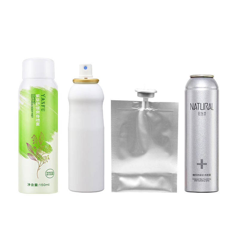 Seasoning aerosol peppers water Aluminum Tin Tinplate cans With Child-proof Plastic Bottle Nozzle Covers