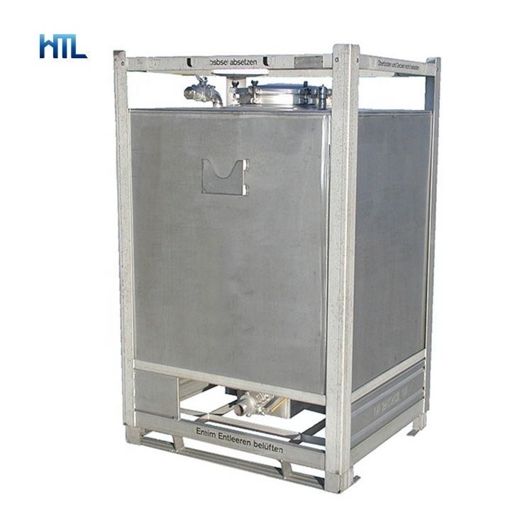 Chemical storage equipment bulk stainless steel IBC tote tank