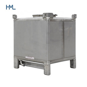 1000 Liter Multi-Use Stainless Steel Water Storage IBC Totes Tank