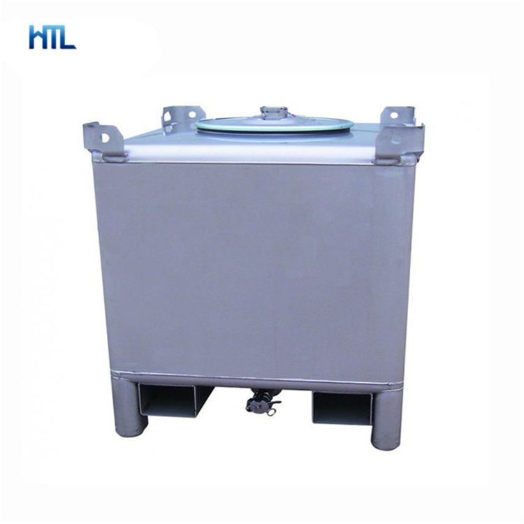 Food Grade Stainless Steel 1000 liter Chemical Liquid Storage IBC Tank