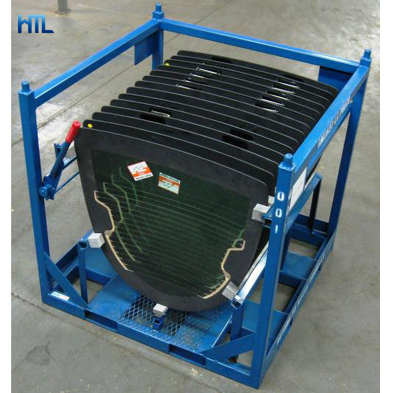 Universal Horizontal Auto Windshield Glass Returnable Shipping Racks