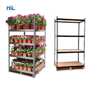 Adjustable Shelves Flower Plant Storage Organizer Display Stand Shelf Rack