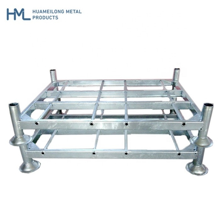 Heavy duty industrial warehouse vertical collapsible stacking textile fabric roll storage steel racks