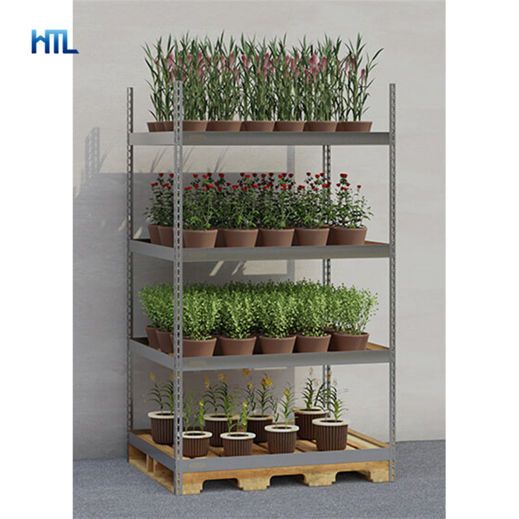 Adjustable Shelves Flower Plant Storage Organizer Display Stand Shelf Rack