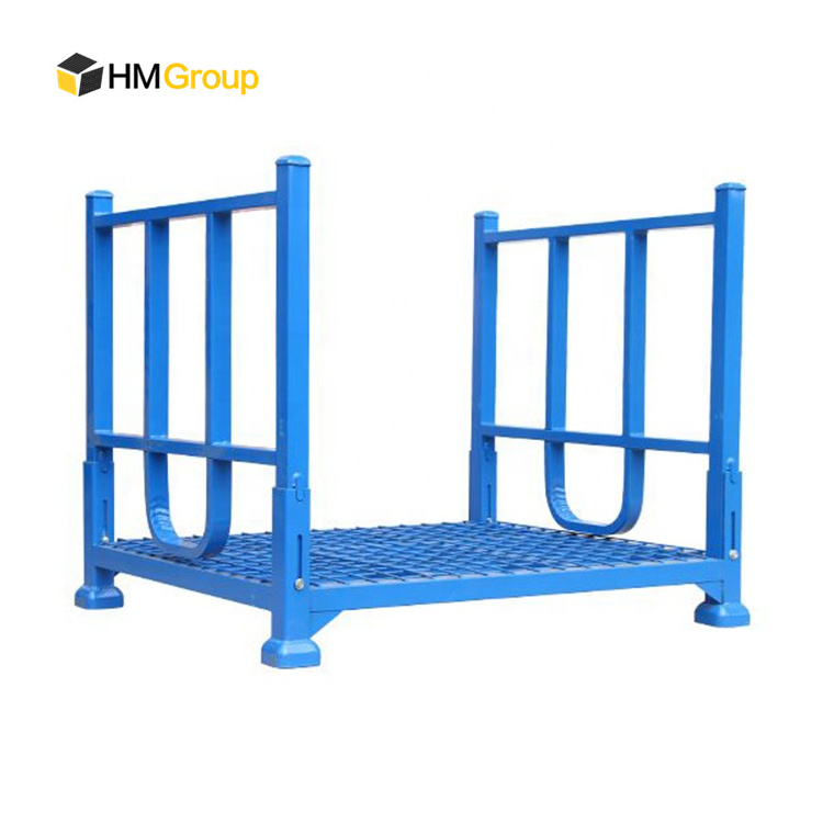 Warehouse materials handling heavy duty collapsible fabric storage textile roll rack