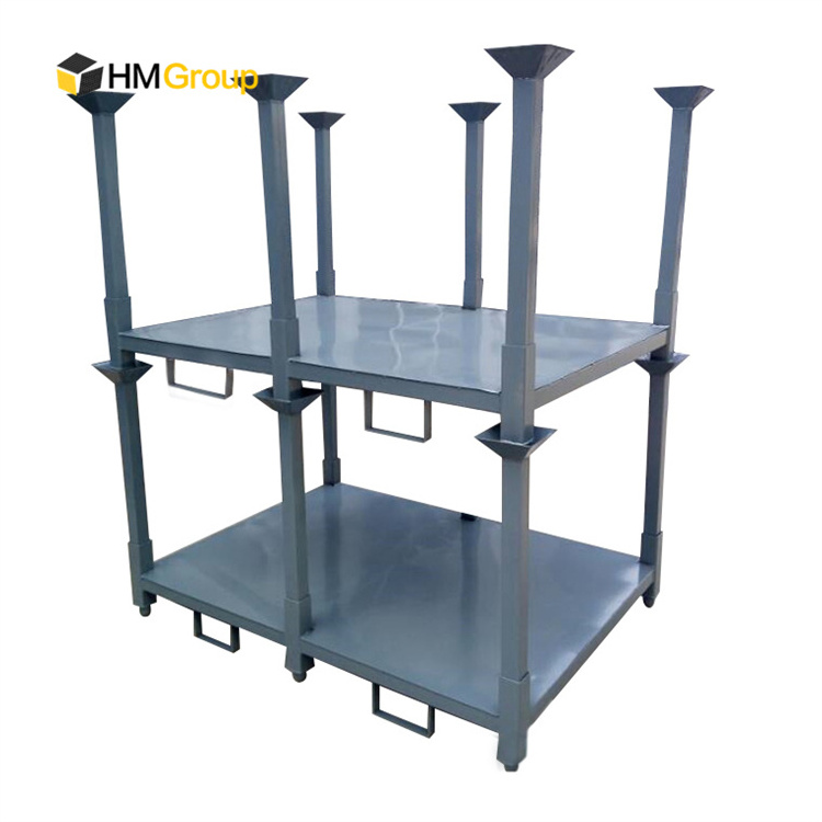 High Loading Capacity Warehouse Customized Movable Portable Stacking Pallet Rack