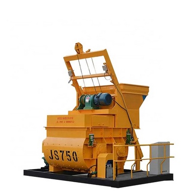 2024 New High Efficiency Twin Shaft 0.5 M3 0.75m3 750L 1 Yard Concrete Mixer for Sale 3 Yard in Ghana