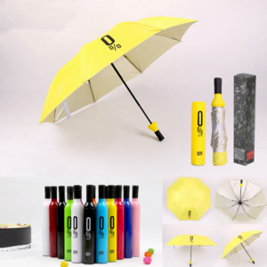 2020 OEM marketing business event Custom promotional gifts bottle design umbrella