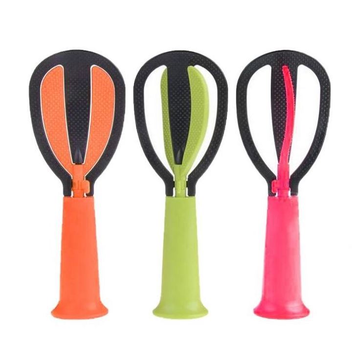 Multi-functional Colorful Vertical non-stick Cheap Plastic Scoop Kitchen Gadget Rice Washer Kitchen Utensil Spoon