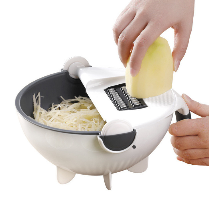 Top Seller Multifunctional manual vegetable cutter slicer 9 in 1 vegetable cutter kitchen accessories