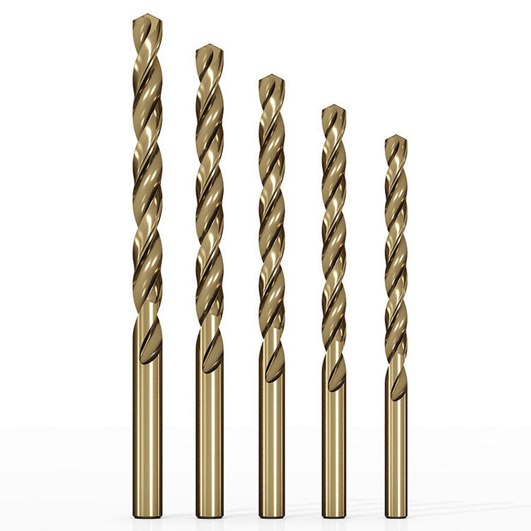 HSS Cobalt M35 High Speed Steel 4341 Straight Shank Twist Jobber Drill Bit Din338 0.3mm 0.5mm 1mm 2mm 3mm-13mm for metal