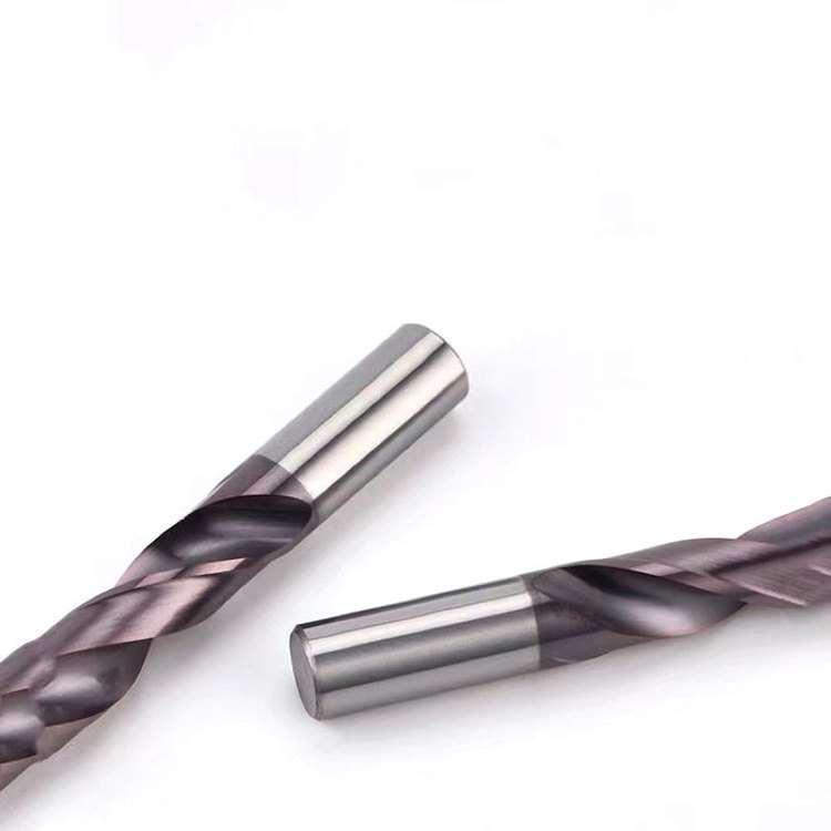 CNC Machine Router Bits Tools Manufacturer Solid Tungsten Carbide Twist Drill Bit For Hardened steel Metal