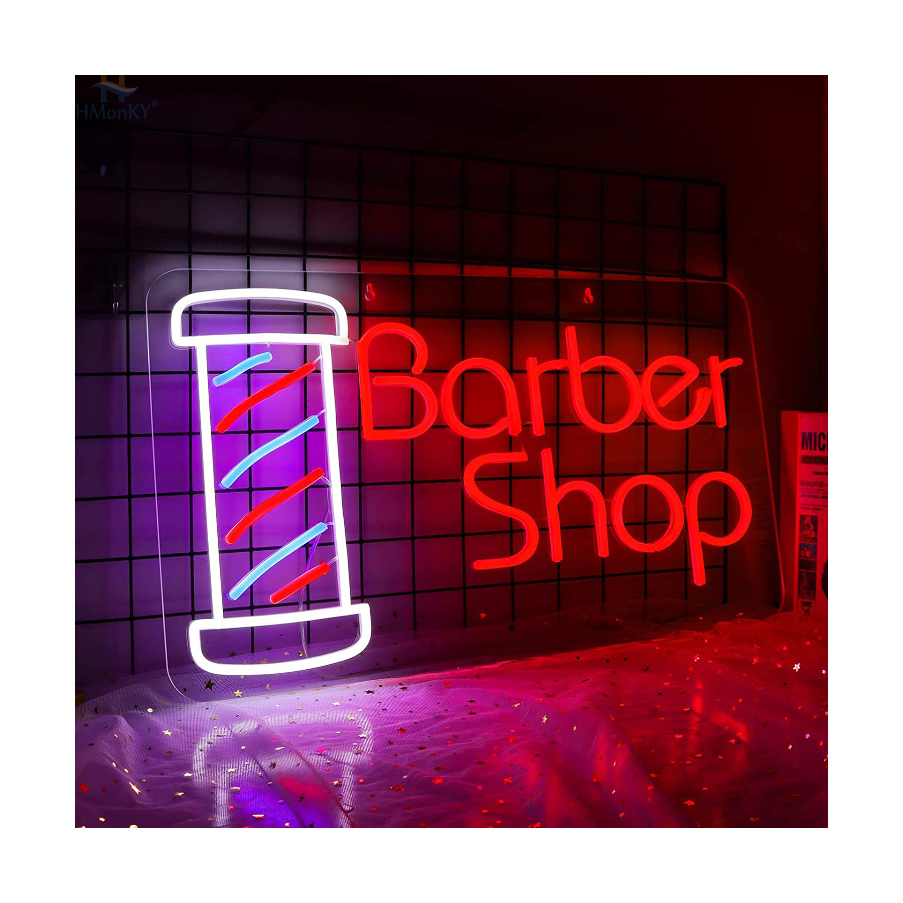 Custom made led mini happy birthday neon sign large wholesale decorative custom love neon sign for bar