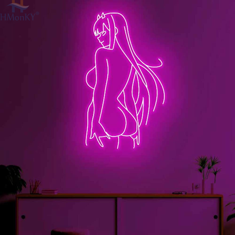 Dropshipping Anime Sailor Moon Girl FOR Indoor Home Bar Wall Bedroom GAME Room Decoration Neon Sign Anime Neon Sign