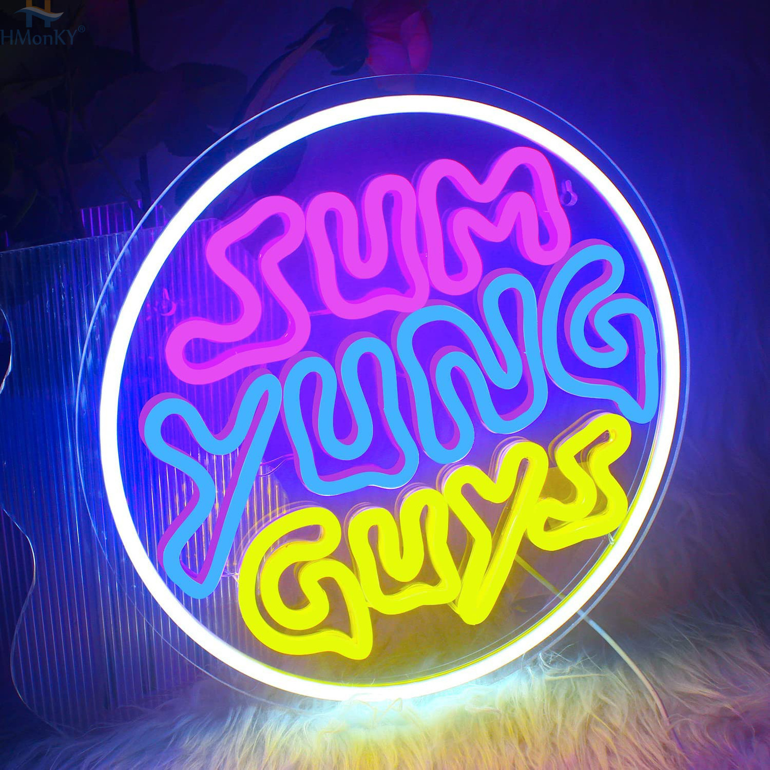 Custom neon sign waterproof soft pvc led neon flex light neon sign box