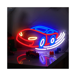 Drop Shipping Custom Big Lights Personalised Hello Gorgeous Sign Bright Light Led Neon Wall Art