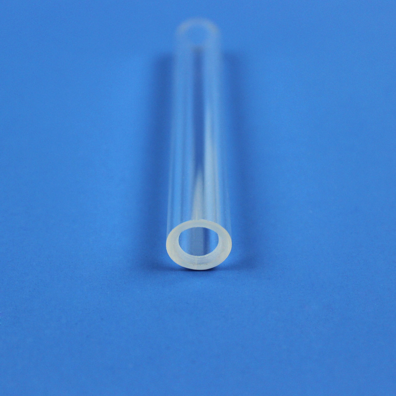 quartz glass pipe made from fused quartz silica sand