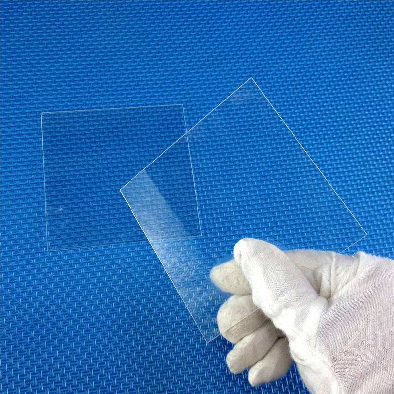 HM Clear Quartz Cover Slip Microscope Lab Glass Slides