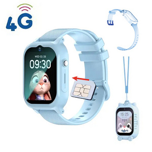 4g kids smart watch with gps and video call sos kid watch sim card smart watch for children