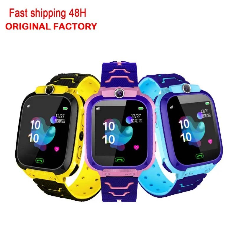 Q12 kids smart watch with sim card IP67 Waterproof sos camera smartwatch phone GPS tracker watch children