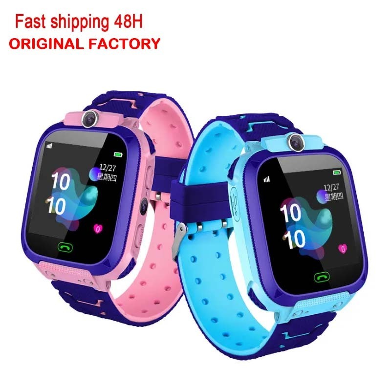 Q12 kids smart watch with sim card IP67 Waterproof sos camera smartwatch phone GPS tracker watch children