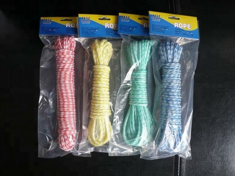 China manufacturer polyethylene hollow braided rope pp ski rope