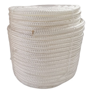 high quality nylon double braid anchor rope dock line rope