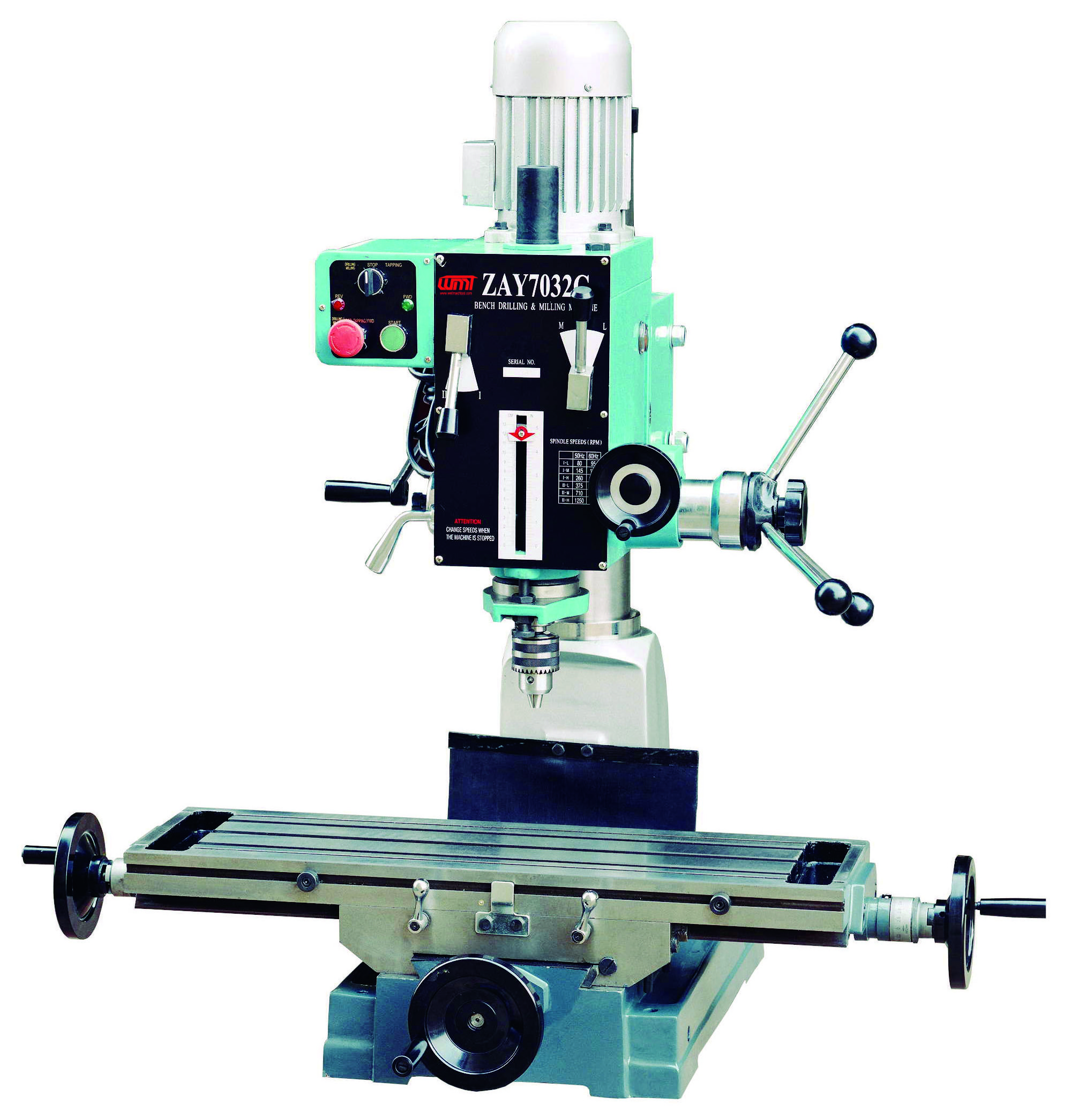 ZAY7032G gear drive milling and drilling machine for metal working